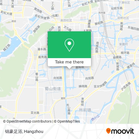 锦豪足浴 map