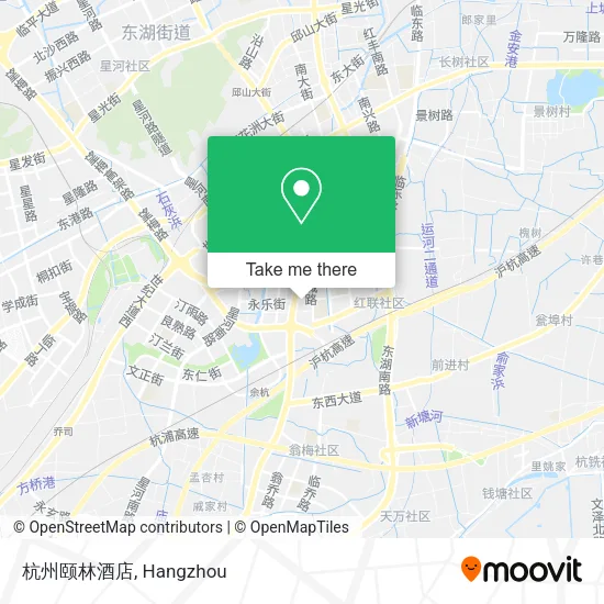 杭州颐林酒店 map
