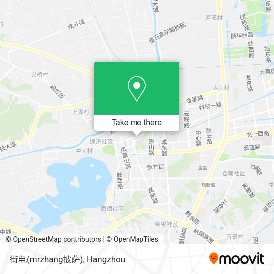 街电(mrzhang披萨) map