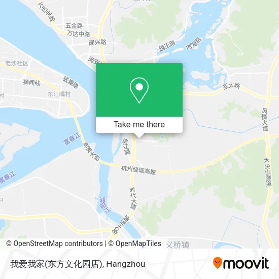 我爱我家(东方文化园店) map