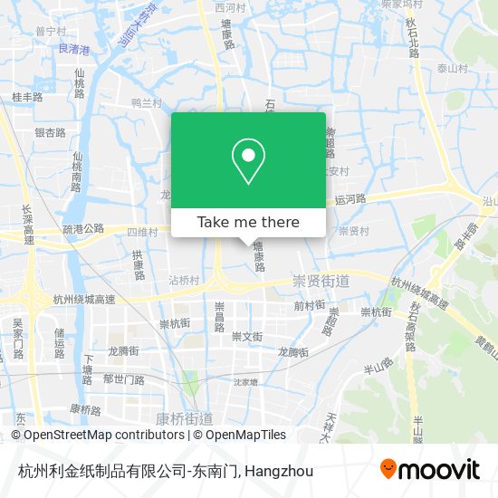 杭州利金纸制品有限公司-东南门 map
