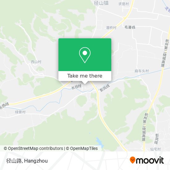 径山路 map