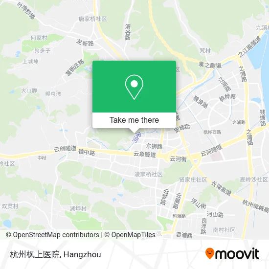 杭州枫上医院 map