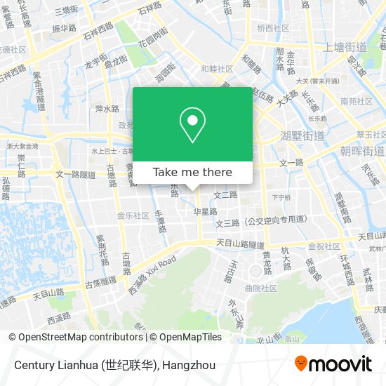Century Lianhua (世纪联华) map