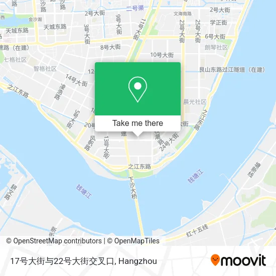 17号大街与22号大街交叉口 map