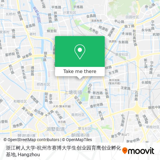 浙江树人大学-杭州市赛博大学生创业园育鹰创业孵化基地 map