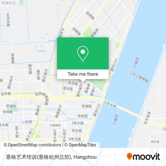 塞格艺术培训(塞格杭州总部) map