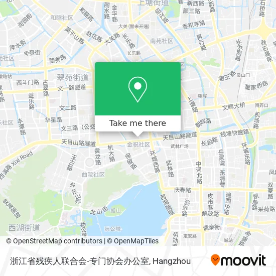 浙江省残疾人联合会-专门协会办公室 map