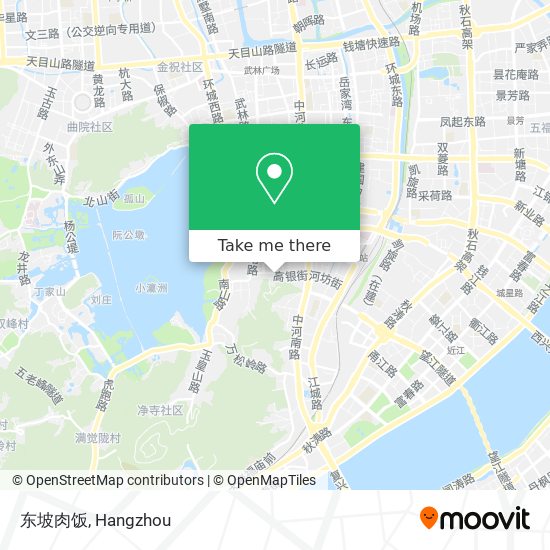 东坡肉饭 map