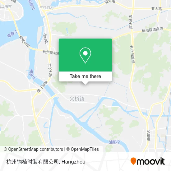 杭州钧楠时装有限公司 map