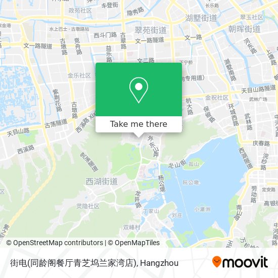 街电(同龄阁餐厅青芝坞兰家湾店) map