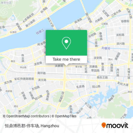 恒鼎博邑郡-停车场 map
