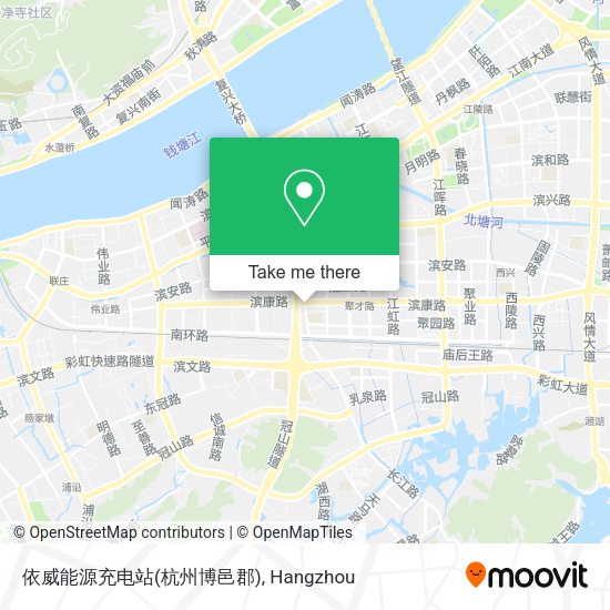 依威能源充电站(杭州博邑郡) map