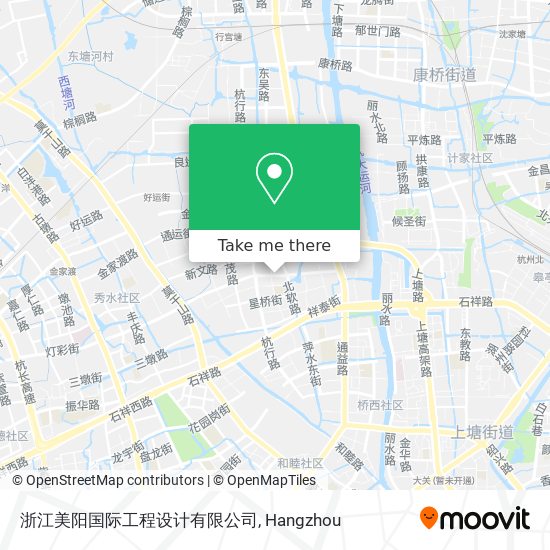 浙江美阳国际工程设计有限公司 map