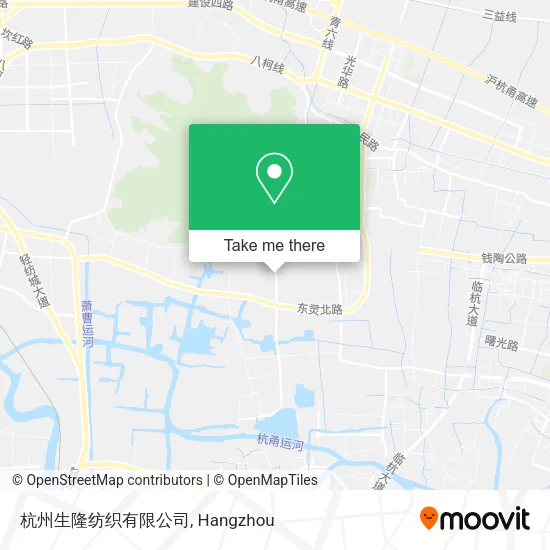 杭州生隆纺织有限公司 map