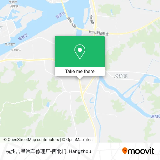 杭州吉星汽车修理厂-西北门 map