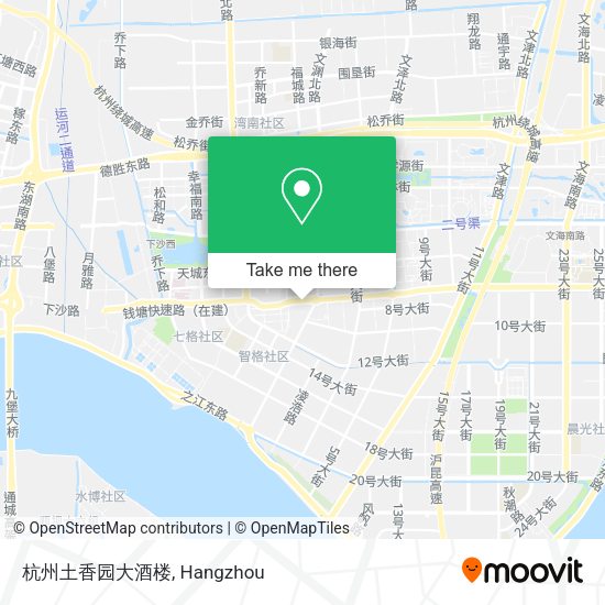 杭州土香园大酒楼 map