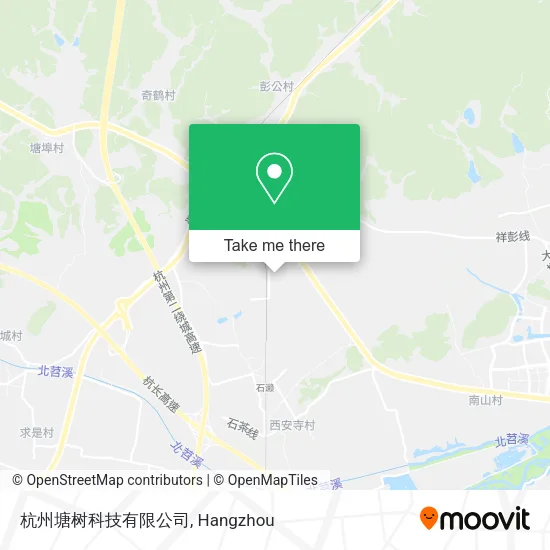 杭州塘树科技有限公司 map