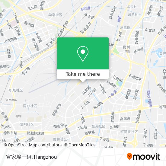 宣家埠一组 map