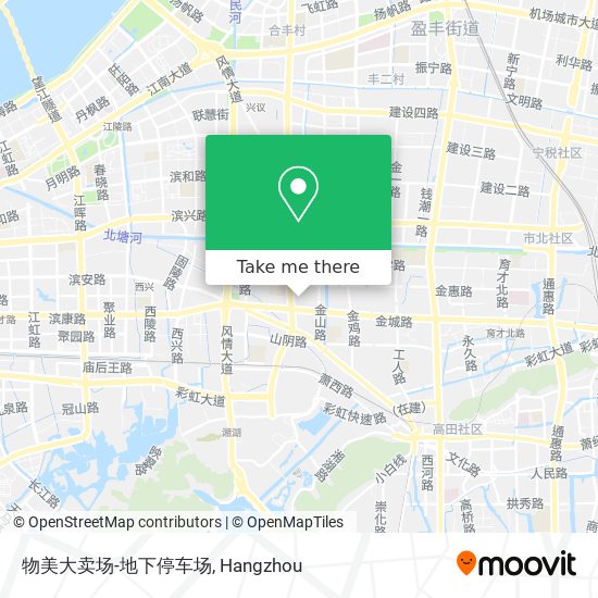 物美大卖场-地下停车场 map