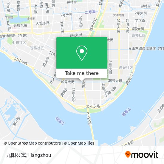 九阳公寓 map