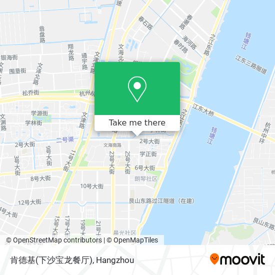 肯德基(下沙宝龙餐厅) map