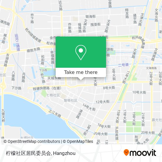 柠檬社区居民委员会 map