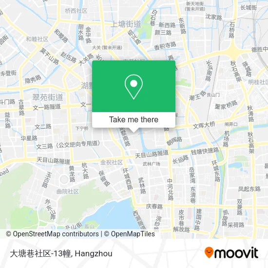 大塘巷社区-13幢 map