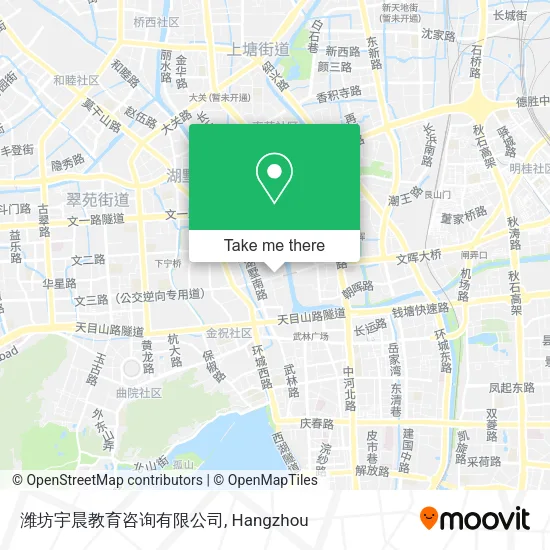 潍坊宇晨教育咨询有限公司 map