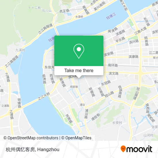 杭州偶忆客房 map