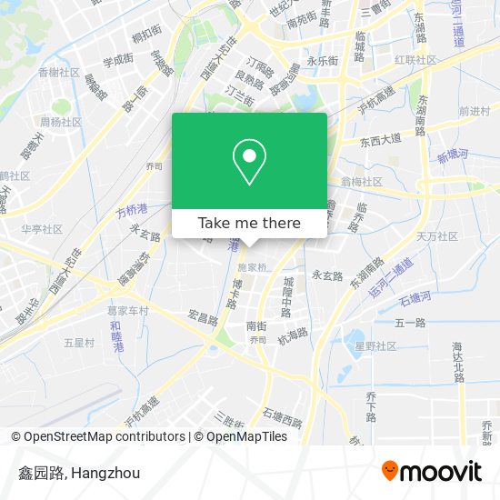 鑫园路 map