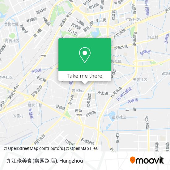 九江佬美食(鑫园路店) map