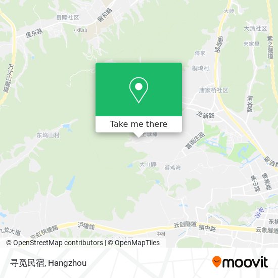寻觅民宿 map
