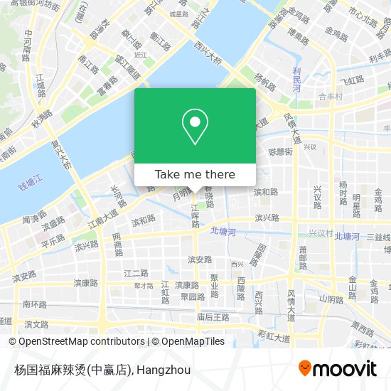 杨国福麻辣烫(中赢店) map