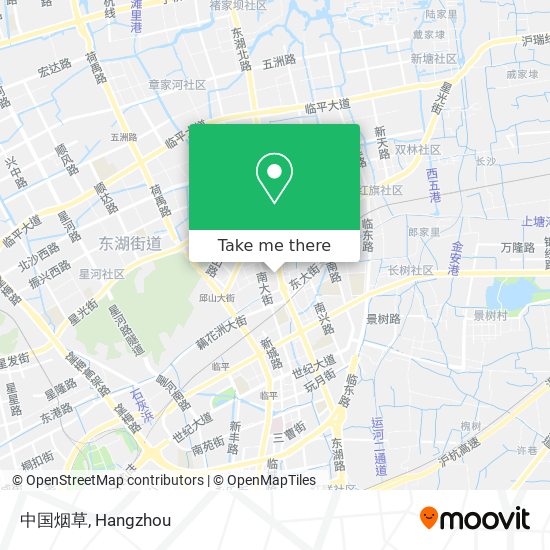中国烟草 map