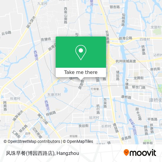 风珠早餐(博园西路店) map
