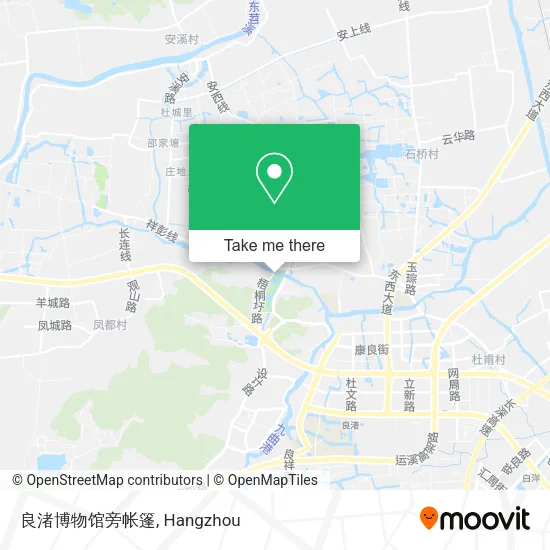 良渚博物馆旁帐篷 map