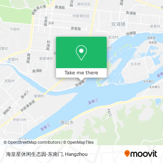 海皇星休闲生态园-东南门 map