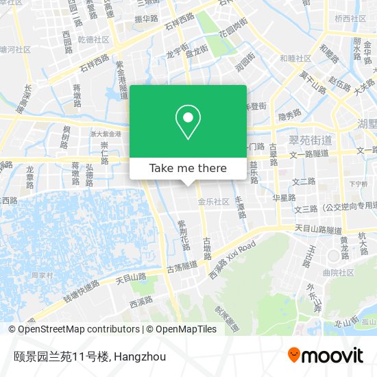 颐景园兰苑11号楼 map