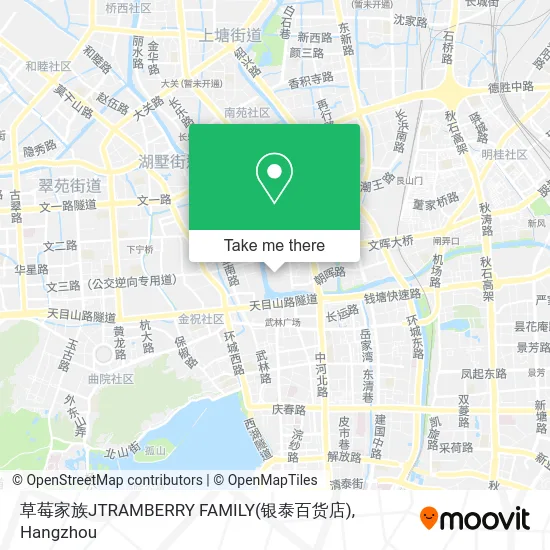 草莓家族JTRAMBERRY FAMILY(银泰百货店) map