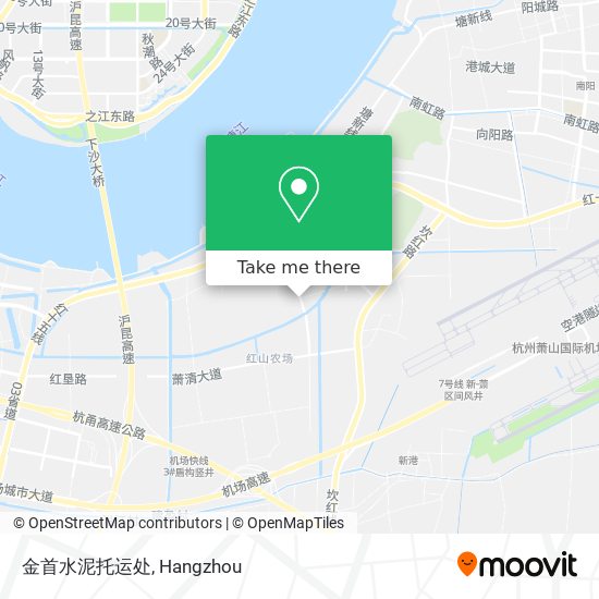 金首水泥托运处 map