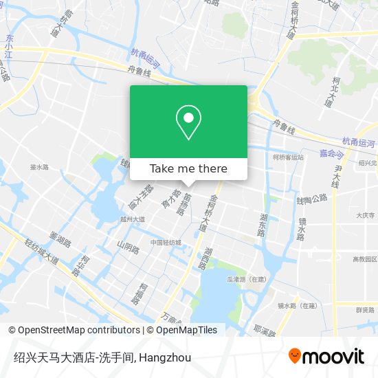 绍兴天马大酒店-洗手间 map