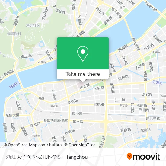 浙江大学医学院儿科学院 map