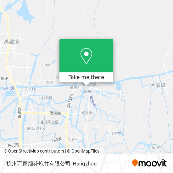 杭州万家烟花炮竹有限公司 map