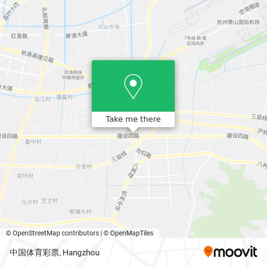中国体育彩票 map