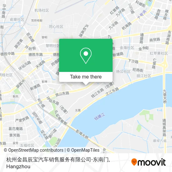杭州金昌辰宝汽车销售服务有限公司-东南门 map