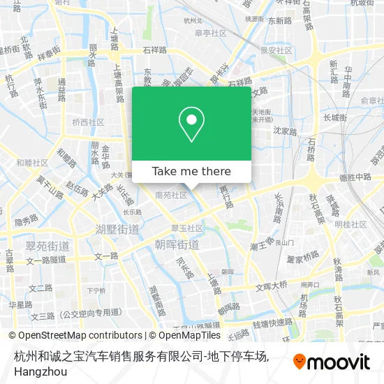 杭州和诚之宝汽车销售服务有限公司-地下停车场 map