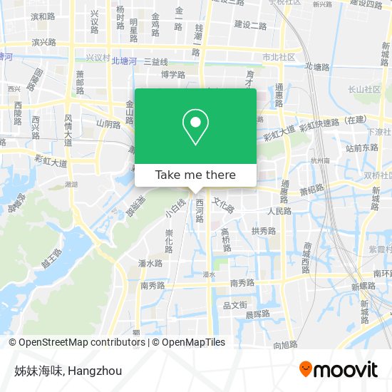 姊妹海味 map