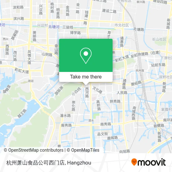 杭州萧山食品公司西门店 map