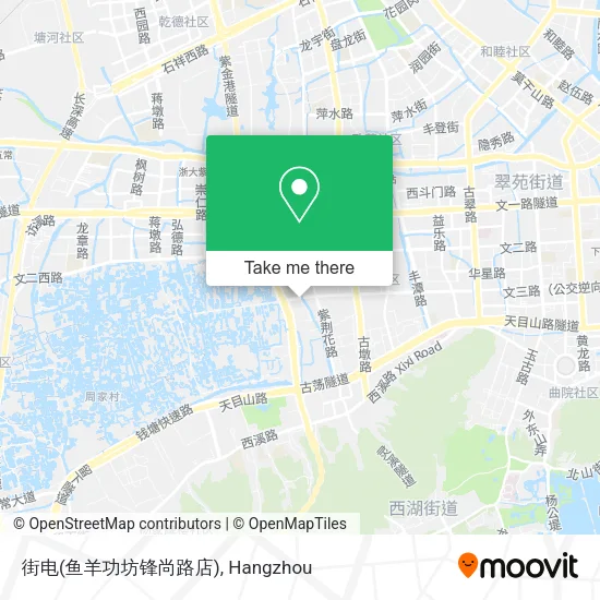 街电(鱼羊功坊锋尚路店) map